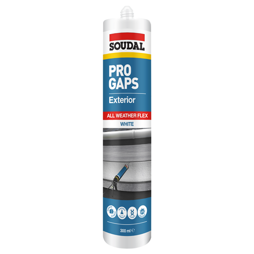 174921 Soudal Pro Gaps Exterior 300ml White